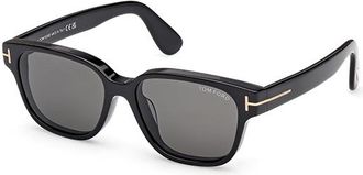 Tom Ford Smoke Square Mens Sunglasses FT1273-D 01A 54