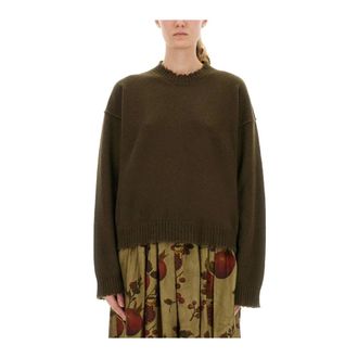 Uma Wang UMA Wang, Dames, Truien, Groen, Maat: L Kasjmier