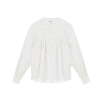 Isabel Marant Dames, Blouses & Shirts, Wit, Maat: 2XS Katoen