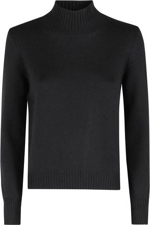 Gran Sasso Lupetto - Dames - Coltruien - Zwart - XS - Wol - Truien & Vesten