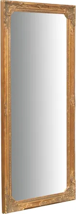 Biscottini International Biscottini - Espejo De Pared 82 X 35 X 4 Espejo De Pared Largo Con 4 Ganchos Traseros Espejo De Dormitorio Espejo De Ba&ntilde;o Shabby