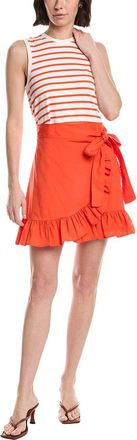 Cinq &agrave; Sept Stripe Mahlia Mini Dress