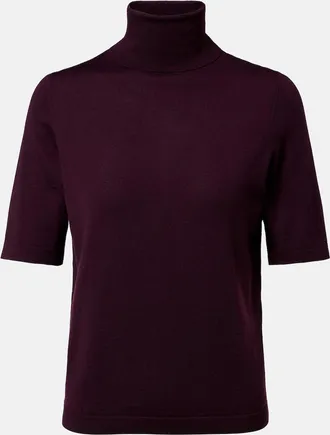 Jardin Des Orangers Turtleneck virgin wool sweater