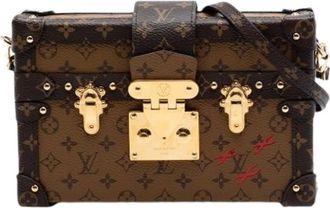 Louis Vuitton Pre-owned Petite Malle - Dames - Vintage Schoudertas - Bruin - ONE Size - Vintage