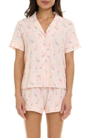 Flora Nikrooz Joy Short Pajamas in Pink at Nordstrom, Size X-Small