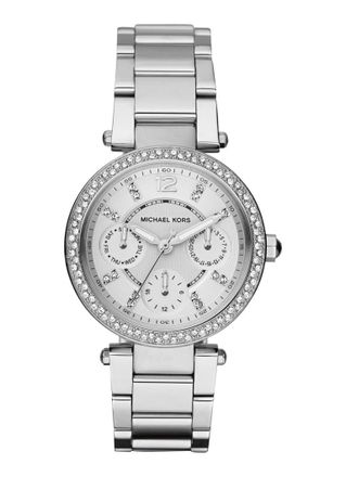 Michael Kors Womens Horloge MK5615 Silver Stainless Steel - One Size