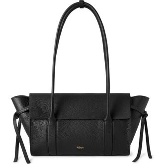 Mulberry Small Soft Bayswater Leather Satchel in Black at Nordstrom