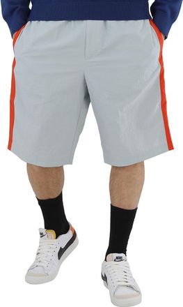 Kenzo Mens Pale Grey Sport Nylon Shorts, Size Small
