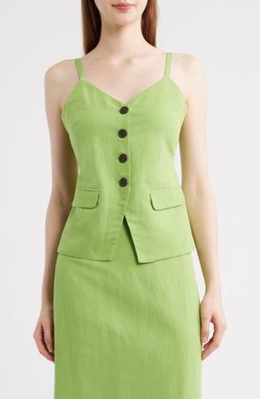 Aligne Apple Tank Top in Green at Nordstrom, Size 14