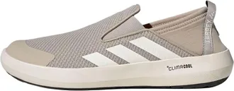 adidas Terrex Boat Slip-On Climacool Shoes Chalk White Semi Impact Orange JR2653