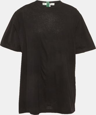 Yohji Yamamoto Black Jersey Crewneck T-Shirt