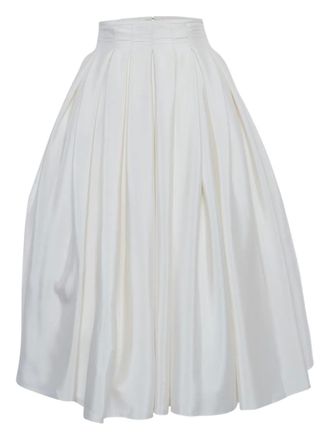 Rami al Ali pleated skirt - White
