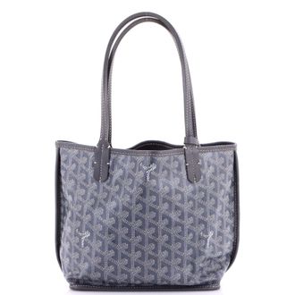 Goyard Anjou Reversible Tote Coated Canvas Mini
