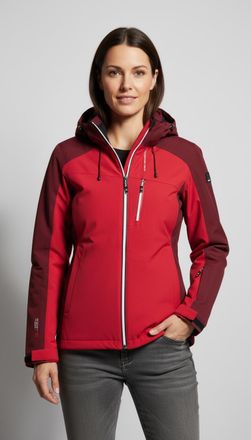 Killtec Winterjacke KILLTEC KSW 256 WMN SKI JCKT, Damen, Gr. 36, modern rot, Obermaterial: 100% Polyester. Futter: 100% Polyester, Jacken Winterjacke, atmungs