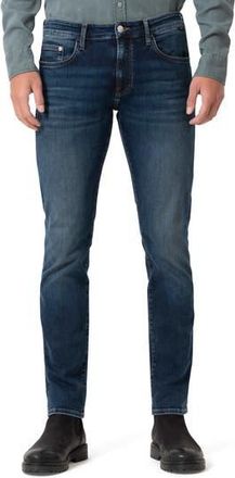 Mavi Marcus Slim Straight Leg Jeans in Deep Brushed Feather Blue at Nordstrom Rack, Size 33 X 32