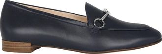 H&ouml;gl Blauwe dames mocassin - Dames - Loafers - Blauw - 35 EU - Leer - Schoenen