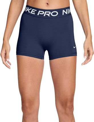 Nike Dames/Dames Pro Compressieshort (Middernacht marine)