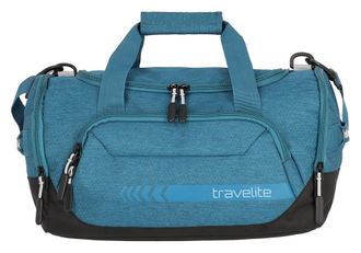 Travelite Reisetasche TRAVELITE KICK OFF, verschiedene Gr&ouml;ssen und Farben, Damen, Gr. B/H/T: 40cm x 23cm x 25cm, blau (petrol), Polyester, unifarben, Taschen Re
