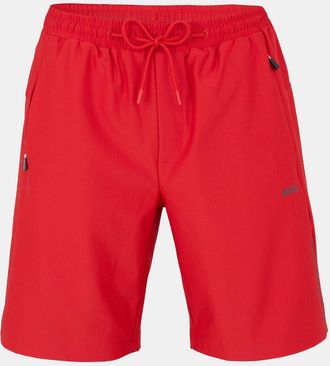 HUGO BOSS Mens Hecon Active 1 Shorts in Medium Red - Size Small