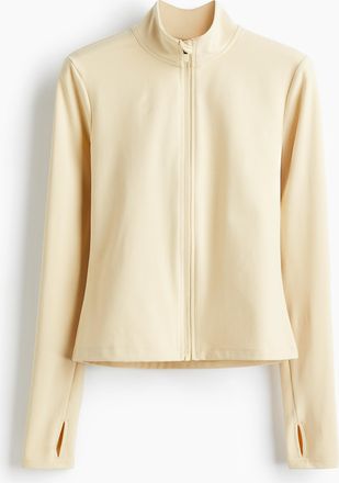 H&M Sportshirt mit SoftMove - Pannacotta-Gelb