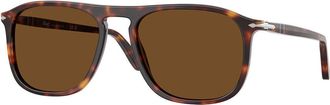 Persol PO3392S Polarized 24/57 Mens Sunglasses Tortoiseshell Size 54