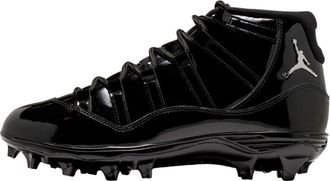 Nike Jordan Air Jordan 11 Mid TD Cleats Black Patent HM7324-001