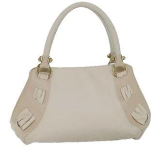 Ferragamo Pre-owned Handbags, female, White, Size: ONE SIZE Pre-owned Shoulder Bag