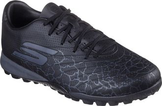 Skechers Mens SKX 1 Gold Astro Turf Football Boots Black/Silver 11.5 UK