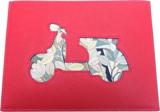 Herm&egrave;s Dark Brown Red Color Epsom Leather Laptop Bag (Pre-Owned)