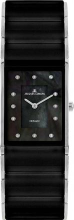 Jacques Lemans Womens 1-1940F Ladies Dublin Watch - Silver - One Size