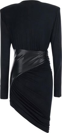 Andamane Womens Mini Dress Ursula Black Viscose