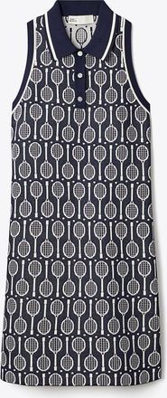 Tory Burch Womens Tech Knit Polo Tank Dress, size XL