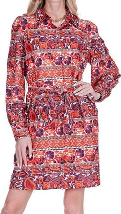 Jade Yoga Isabella Dress In Red