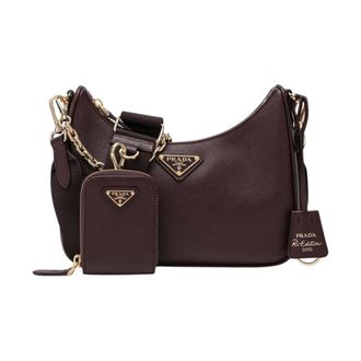 Prada Mujer, Bolsos, Rojo, Talla: ONE Size