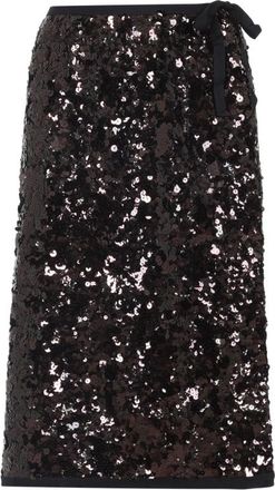 Prada Black Midi Skirt