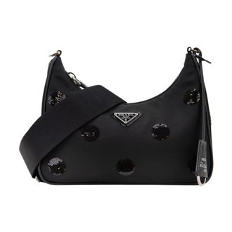 Prada Bolso de hombro Re-Edition 2005 - Bags - Mujer - Negro - ONE SIZE