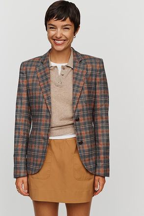 Rowing Blazers Plaid Blazer Jacket