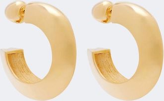 Alaia Ala&iuml;a Edge hoop earrings