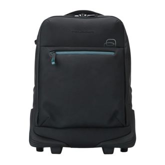 Piquadro Cabin Bags, unisex, Black, Size: ONE SIZE Underseater Travel Backpack with Wheels