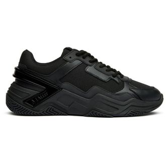 Mallet Footwear Mens Union Trainers - Black Textile - Size UK 12