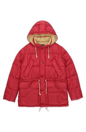 Fortela Hickory Padded Anorak Jacket in Red at Nordstrom, Size X-Large