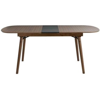 Miliboo Miliboo - Tavolo da pranzo allungabile in noce L150-180 cm sheldon