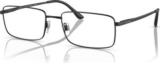 Giorgio Armani 59mm Rectangle optical glasses in Black at Nordstrom