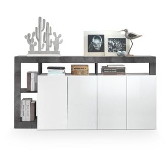 Vente-Unique Buffet 4 Puertas Francfort - L184 Cm