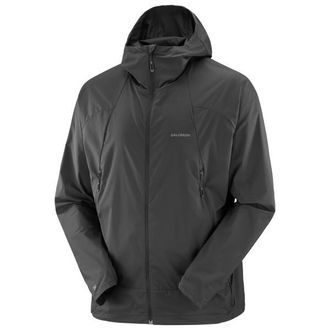 Salomon Outwind Full Zip Jacket Windjacke f&uuml;r Herren | grau