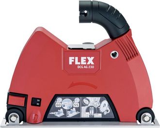 Flex Cofano di aspirazione flessibile per smerigliatrici angolari grandi 230 mm DCG AG 230