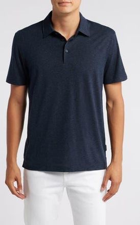 BOSS Pitton Wool Blend Polo in Dk Bu at Nordstrom Rack, Size Xx-Large