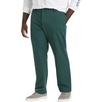 Vineyard Vines Big & Tall On The Go Performance Pants in Charleston Green at Nordstrom, Size 44 X 34