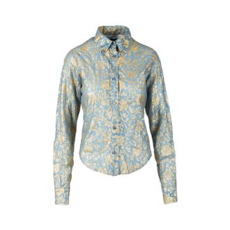 Just Cavalli Screen Printed Cotton Shirt - 00s
