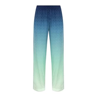 Casablanca Pantaloni a gamba larga - - Trousers - Donna - Blu - M